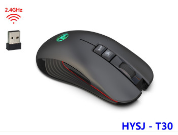 Chuột HYSJ T30 không dây – Pin sạc  – Chính hãng 