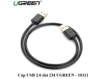 new Cáp USB 2.0 dài 2m Chính hãng Ugreen UG - 10311