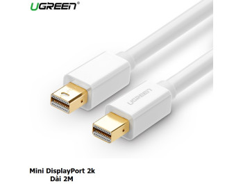 new - Cáp Mini Displayport 2M Ugreen 10429 hỗ trợ 2K full HD cao cấp