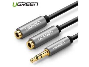 new - Cáp chia Audio 3.5mm 1 ra 2 cao cấp Ugreen 10532 - Ugreen 10532