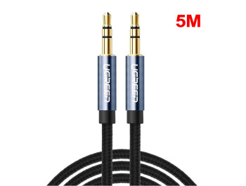  new - Dây Loa AV 3.5mm M to M Ugreen 10689 dài 5M cao cấp - Ugreen 10689 AV112