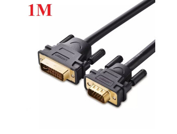 new - Cáp chuyển đổi DVI 24+5 dương sang Vga dương Ugreen 30741