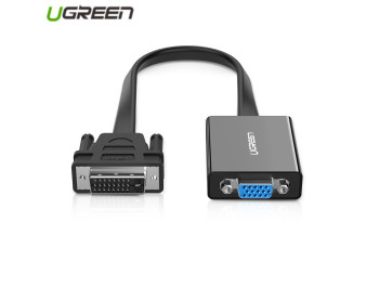 new - Cáp chuyển đổi DVI 24+1 sang VGA Ugreen 40259 cao cấp - Ugreen 40259