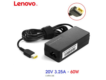 SẠC LAPTOP LENOVO 20V 3.25A 60W - CHÍNH HÃNG