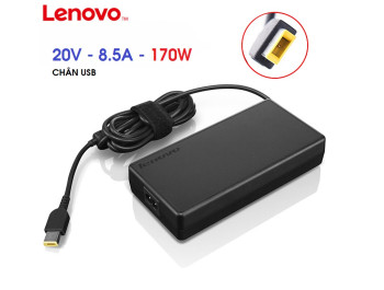 SẠC LAPTOP LENOVO 20V 8.5A 170W  - CHÂN USB - CHÍNH HÃNG