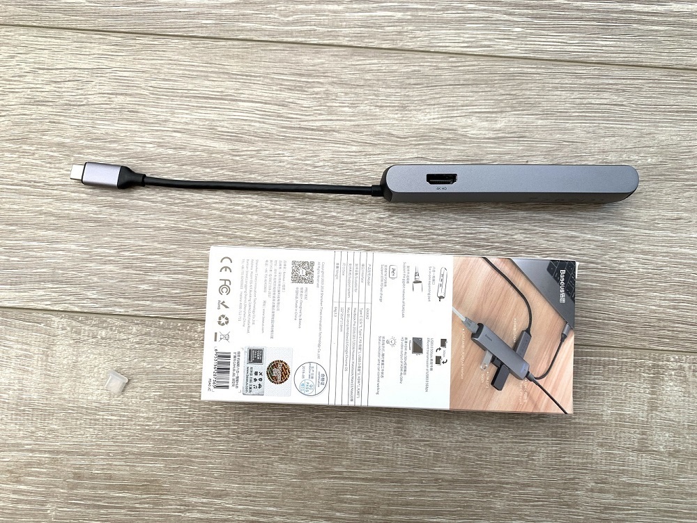 Bộ chuyển đổi Type-C 1 ra 6 - Baseus CAHUB-J0G  - GN33A2