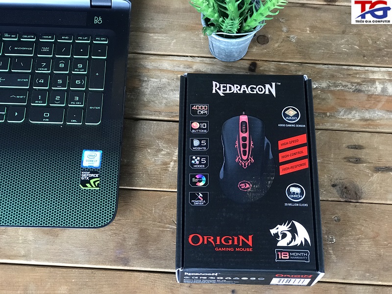 Chuột Reragon ORIGIN M903 4000 DPI|Chính hãng