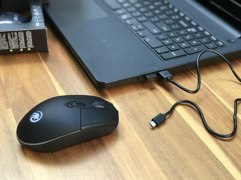 Chuột không dây Fmouse M102|Có sạc