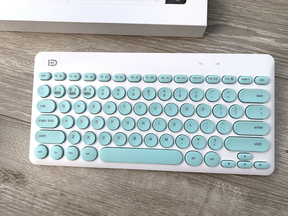 Bàn phím FD Wireless & Bluetooth iK6620d - Green