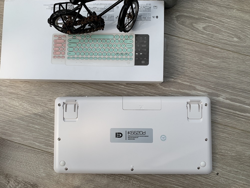 Bàn phím FD Wireless & Bluetooth iK6620d - Green