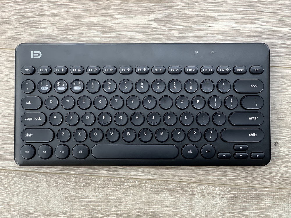 Bàn phím FD Wireless & Bluetooth iK6620d - Black