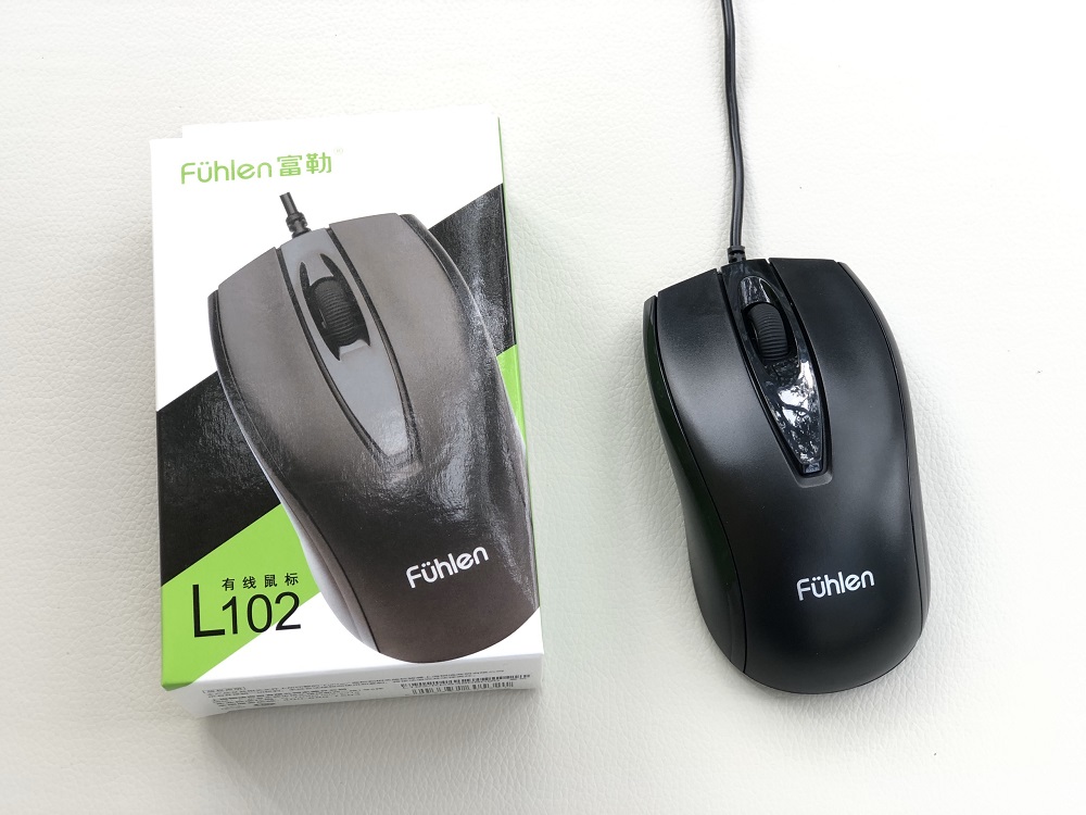 Chuột quang dây Fuhlen L102 Optical Black USB