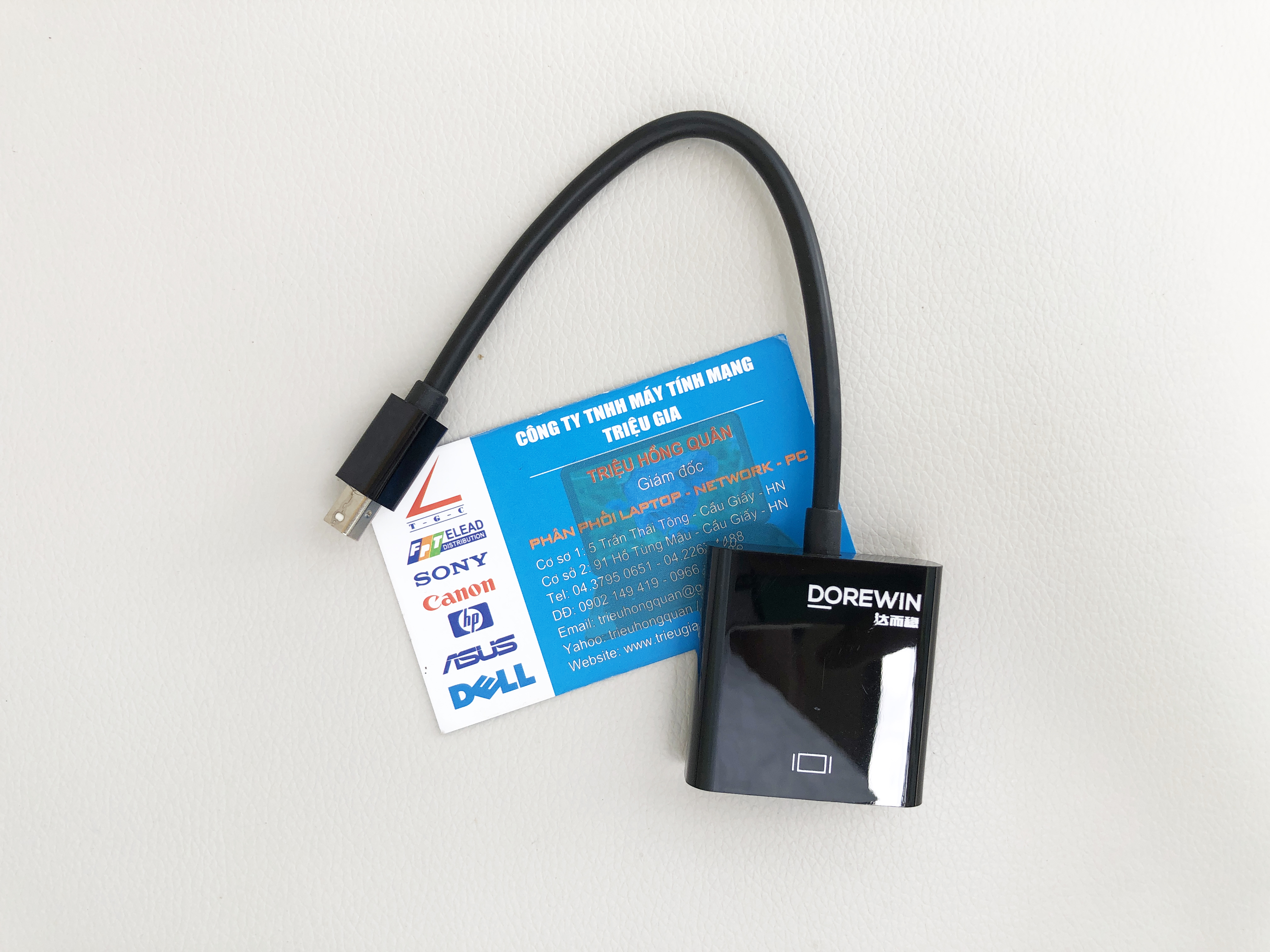 Cáp Mini Displayport to VGA - Dorewin C1110