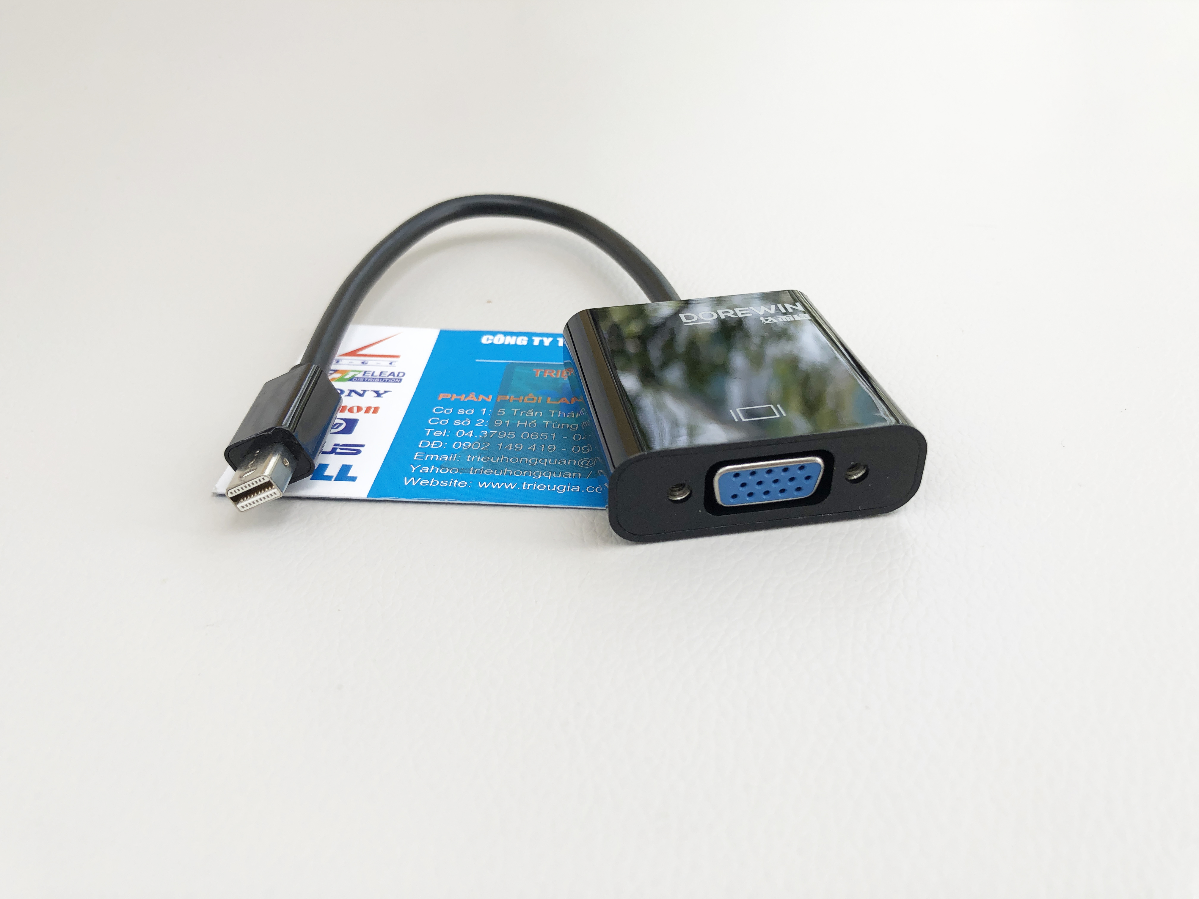 Cáp Mini Displayport to VGA - Dorewin C1110