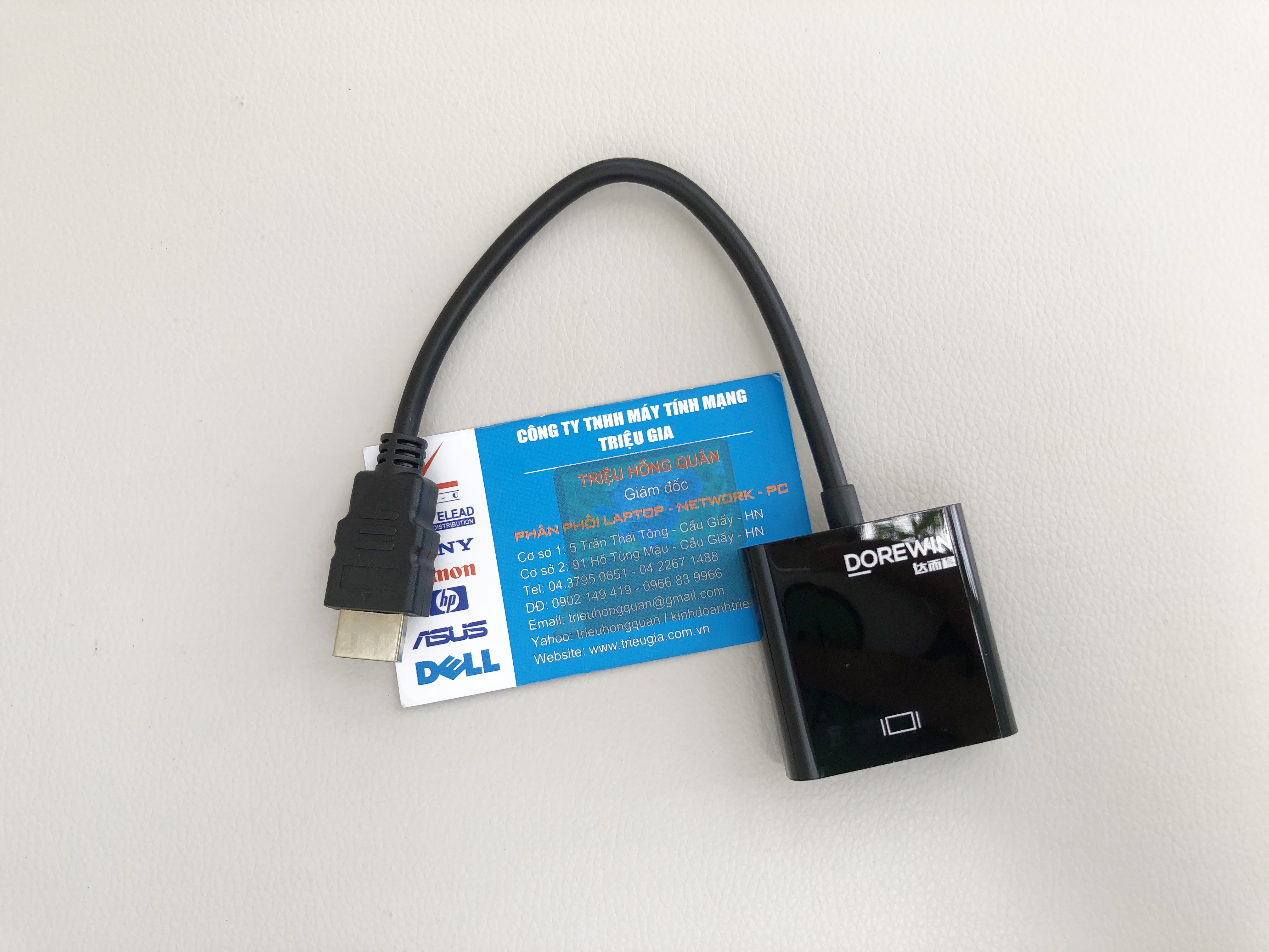  Cáp chuyển HDMI sang VGA cao cấp  - Dorewin C1192