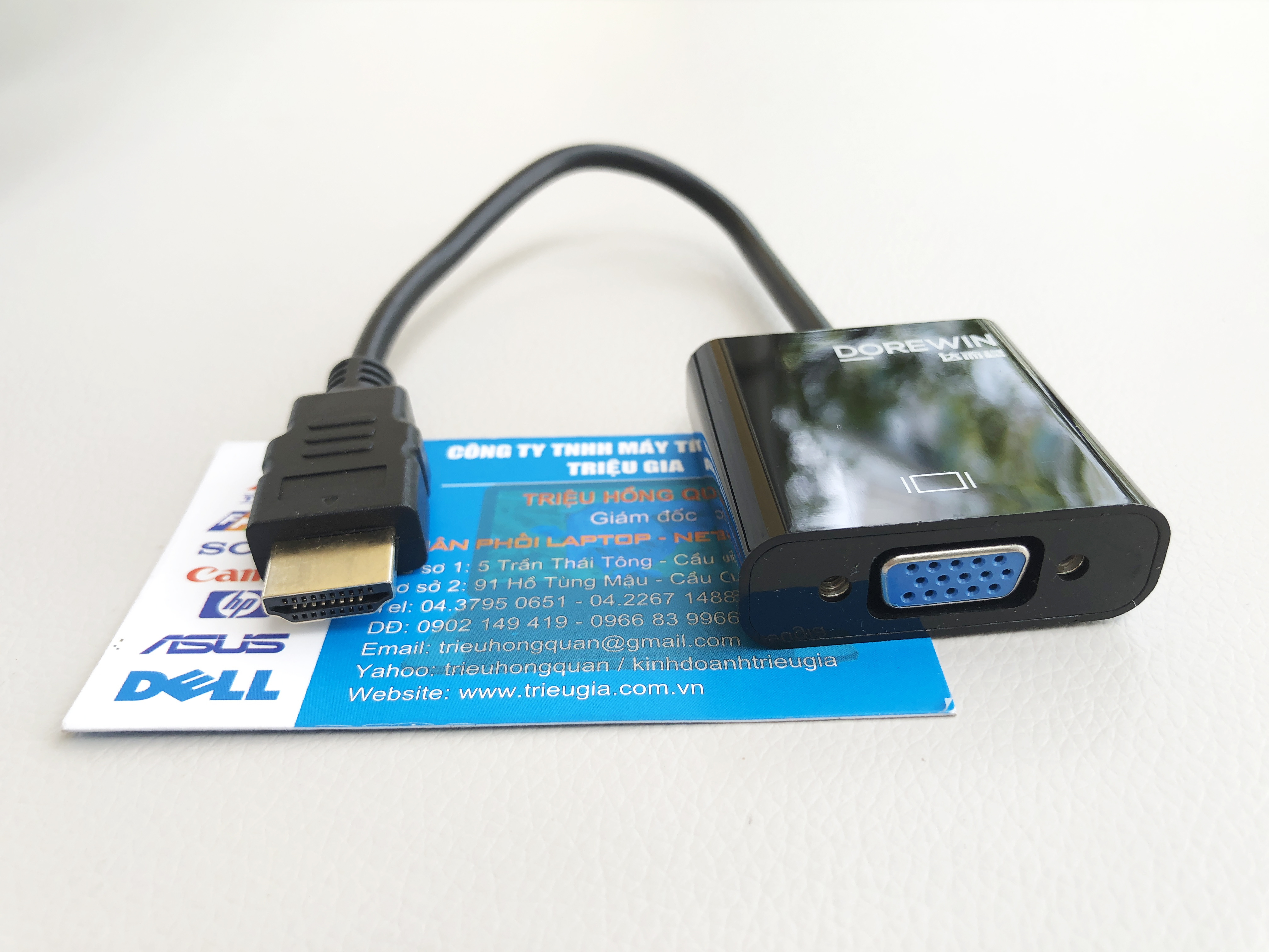  Cáp chuyển HDMI sang VGA cao cấp  - Dorewin C1192