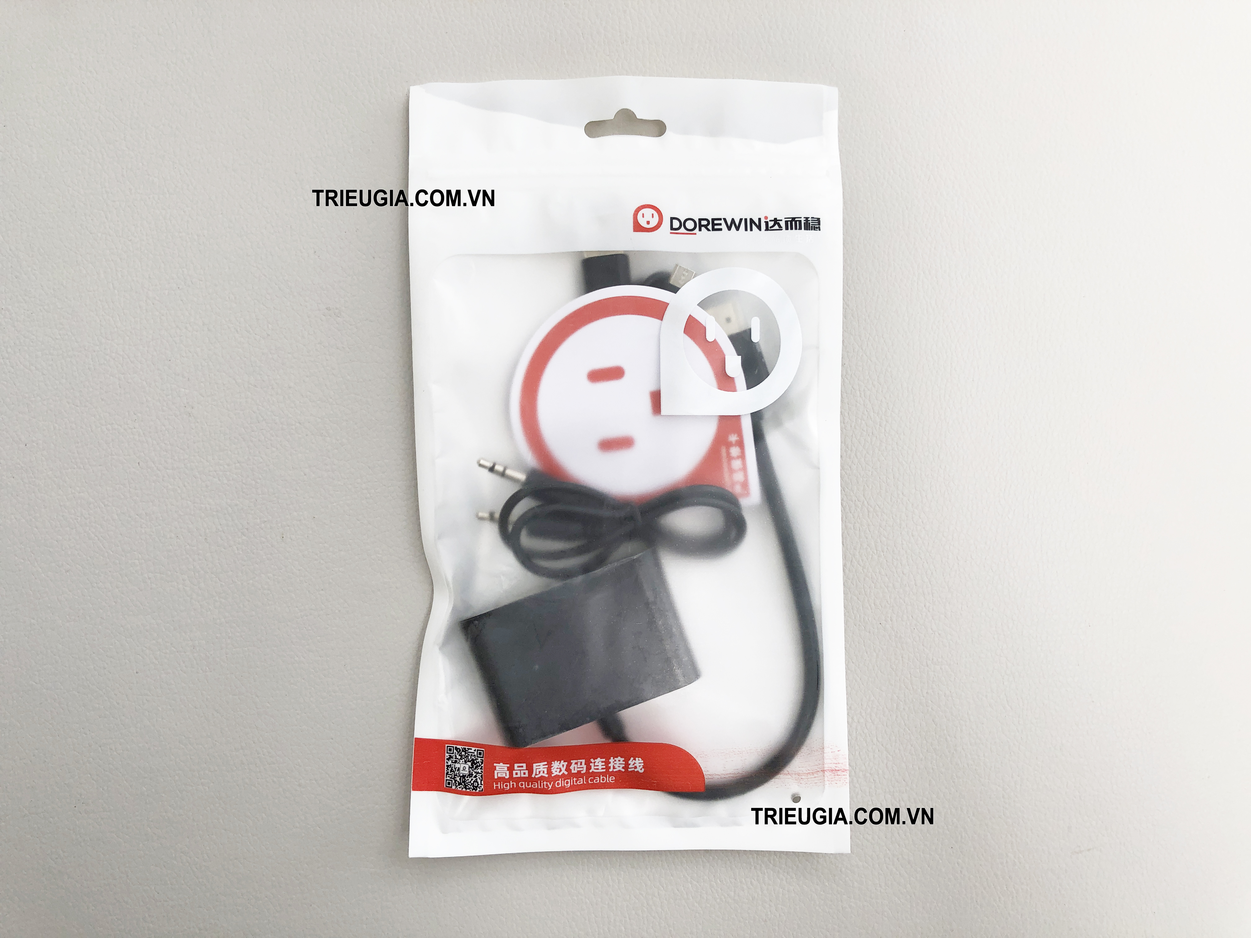 Cáp chuyển đổi HDMI to VGA+ HDMI - Dorewin H0021