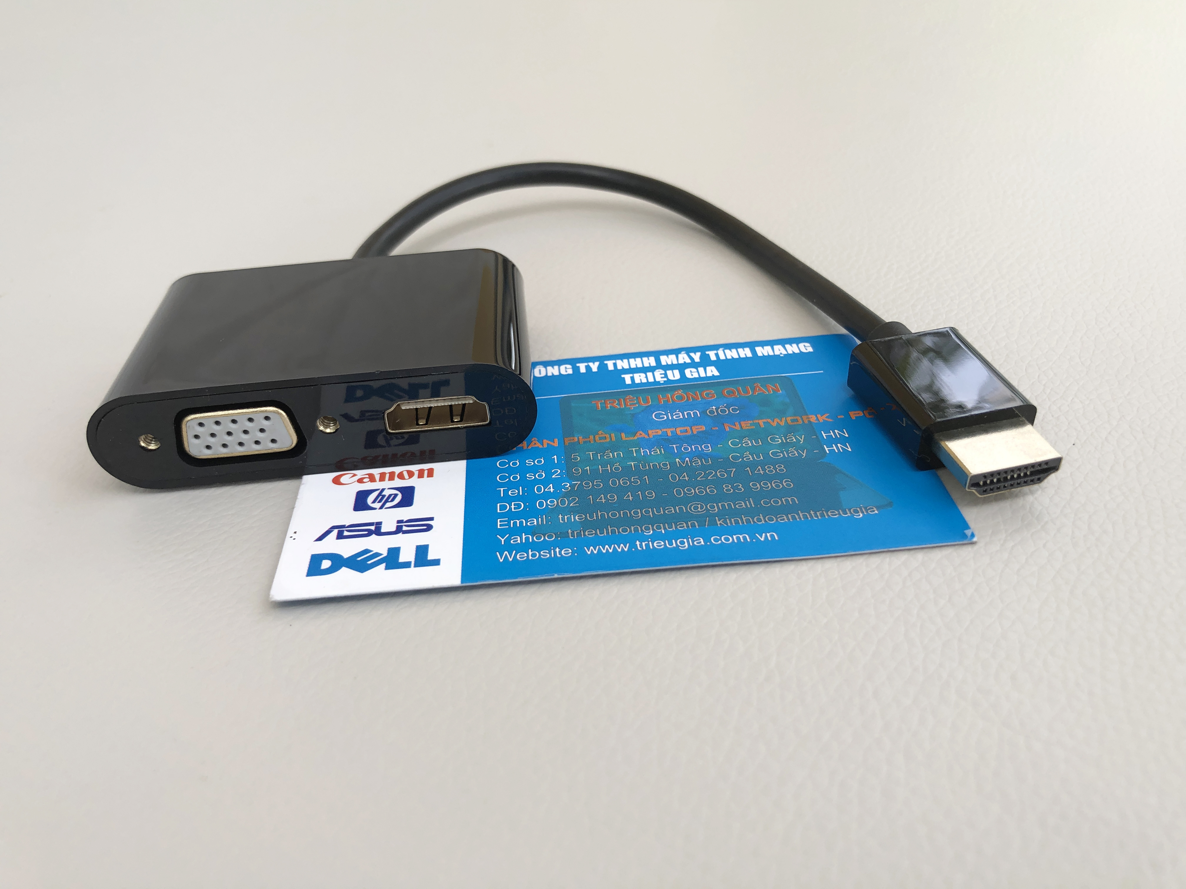 Cáp chuyển đổi HDMI to VGA+ HDMI - Dorewin H0021