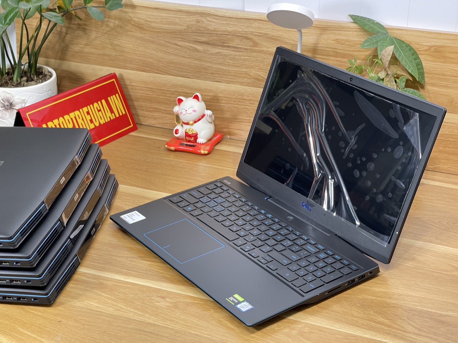 Dell Gaming G3 3590: i5-9300H | Ram 8Gb |  SSD512Gb | Ndivia GTX1650 4Gb | 15.6FHD IPS -  99%, Logo Xanh