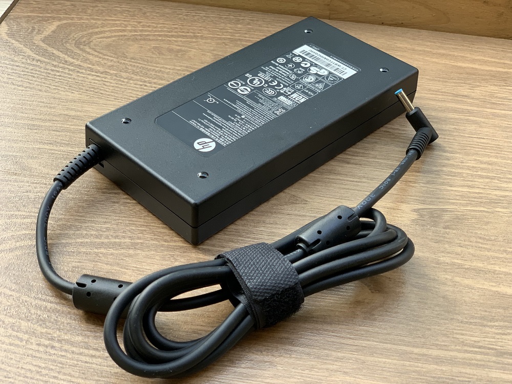 Sạc Laptop HP 19.5V-7.7A Đầu Kim Nhỏ xanh Slim