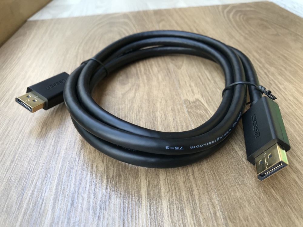 new - Cáp Displayport to Displayport dài 2M chính hãng Ugreen 10211