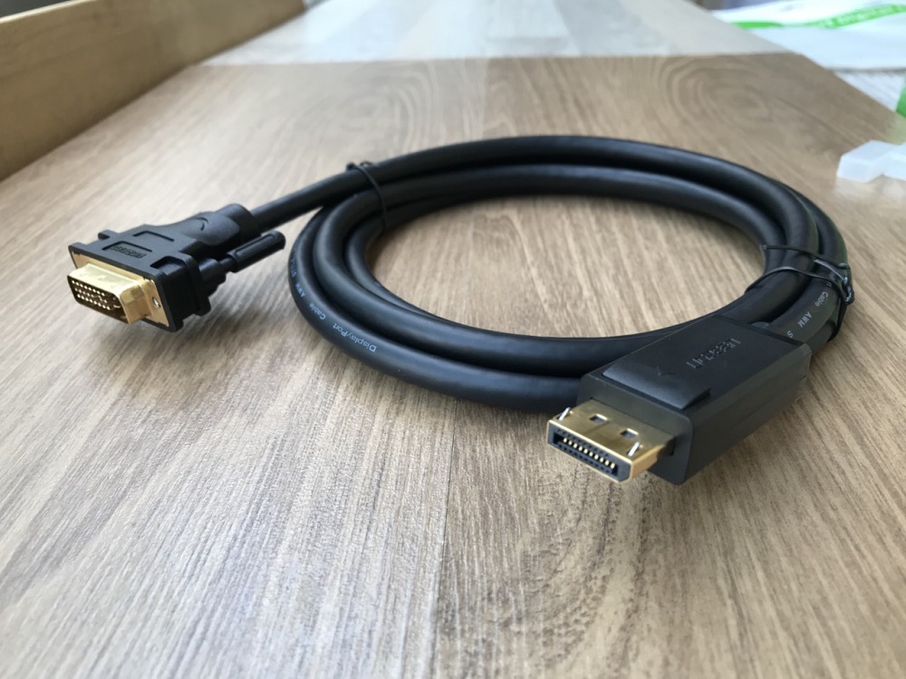 new - Cáp chuyển Displayport to DVI 24+1 dài 2m chính hãng Ugreen 10221