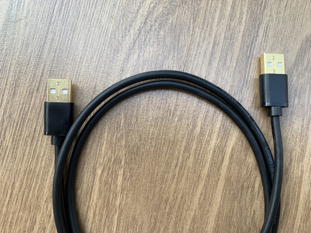 new - Cáp USB 2.0 2 đầu dài 1m chính hãng Ugreen 10309