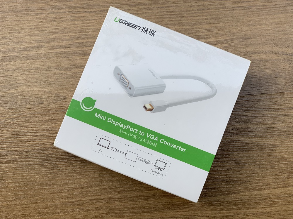 new - Cáp Mini Displayport to VGA Ugreen 10458 chính hãng