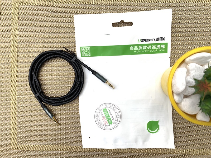 new - Dây Loa AV 3.5mm M to M Ugreen 10686 dài 1.5M cao cấp - Ugreen 10686 AV112