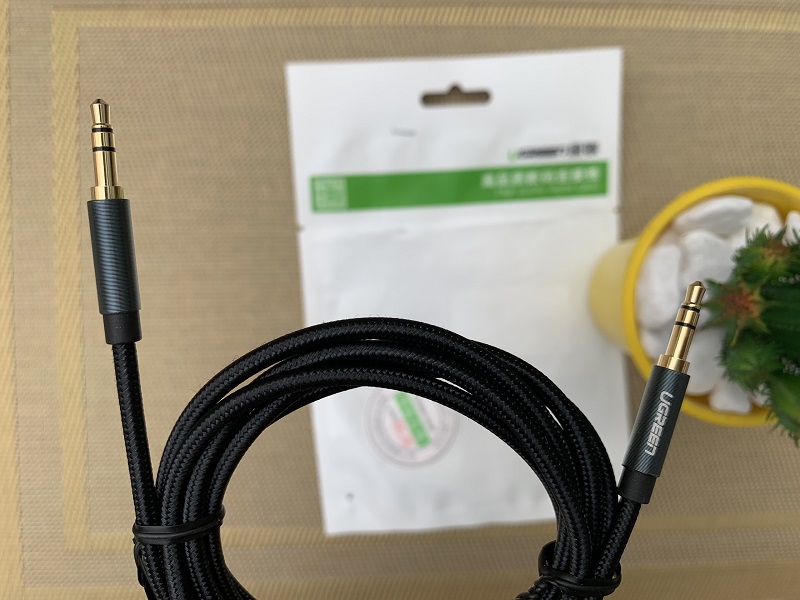 new - Dây Loa AV 3.5mm M to M Ugreen 10686 dài 1.5M cao cấp - Ugreen 10686 AV112