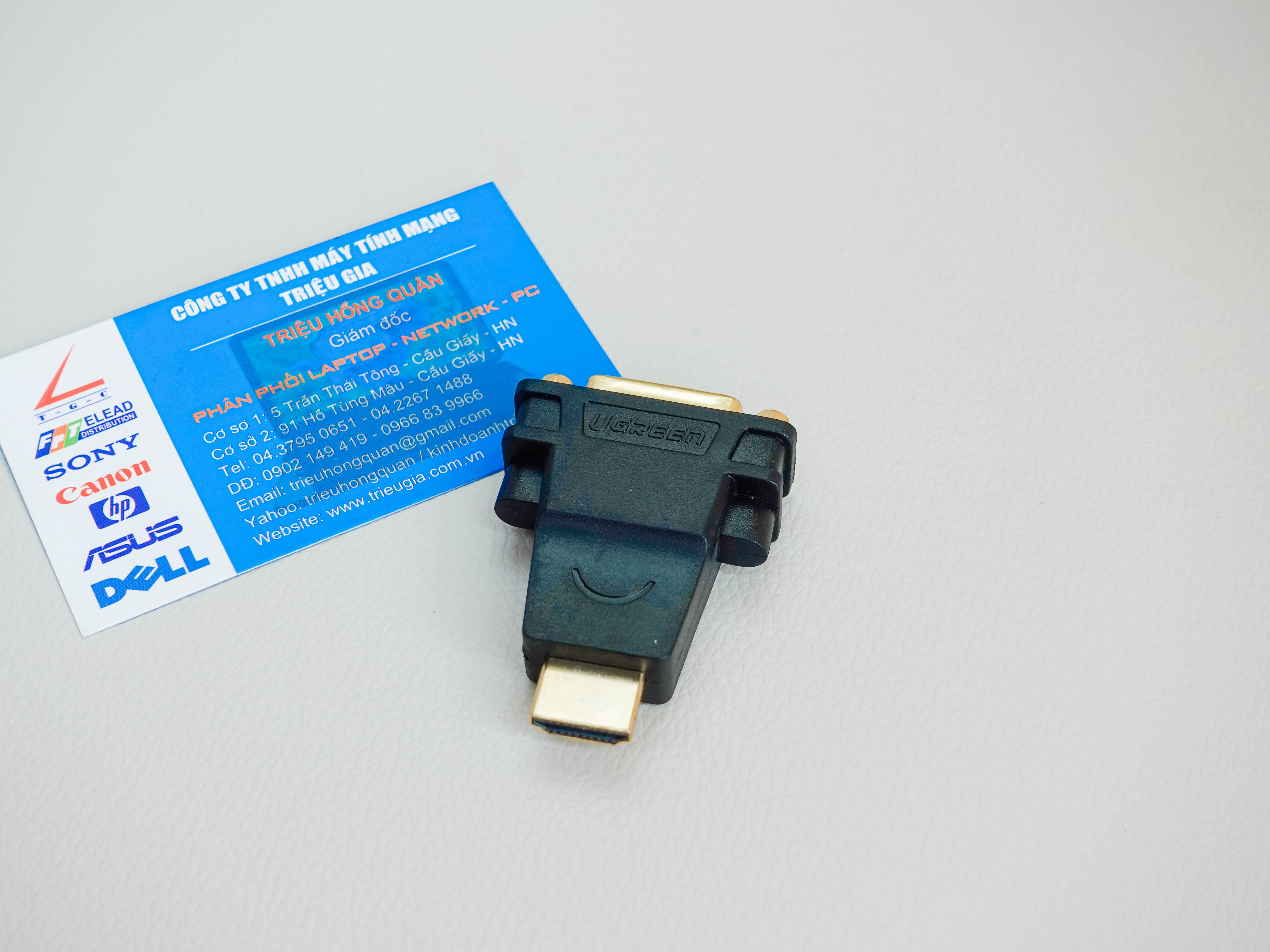 new - Đầu rắc chuyển đổi HDMI sang DVI (24+5) Ugreen 20123 Cao cấp