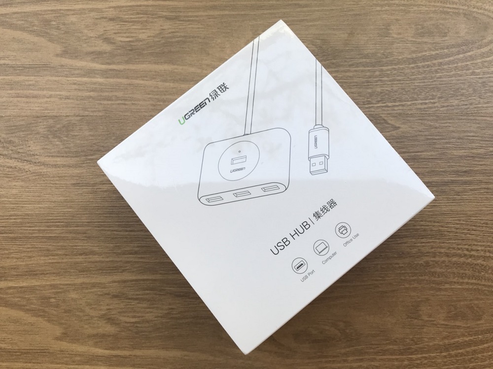 new - Bộ Chia USB 1 Ra 4 Cổng USB Chuẩn 3.0 UGREEN 20291 