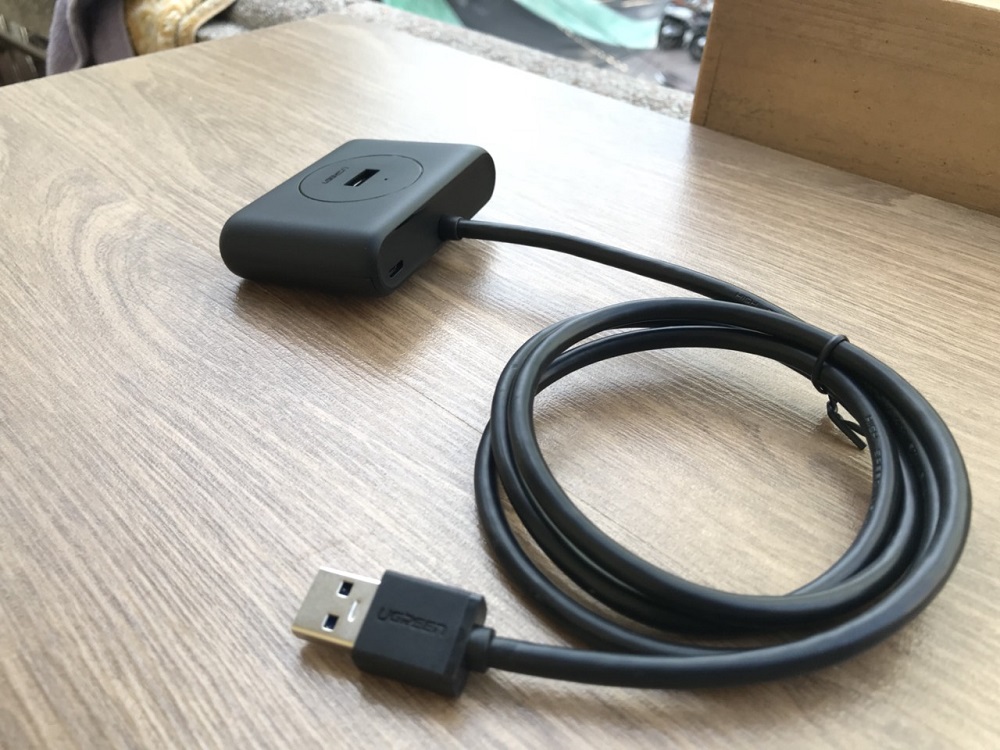 new - Bộ Chia USB 1 Ra 4 Cổng USB Chuẩn 3.0 UGREEN 20291 
