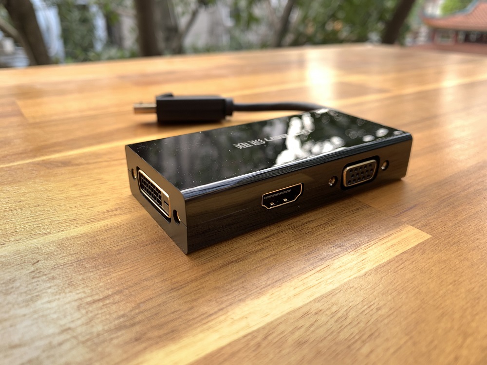 new - Cáp chuyển đổi Displayport to HDMI + VGA + DVI Ugreen 20420