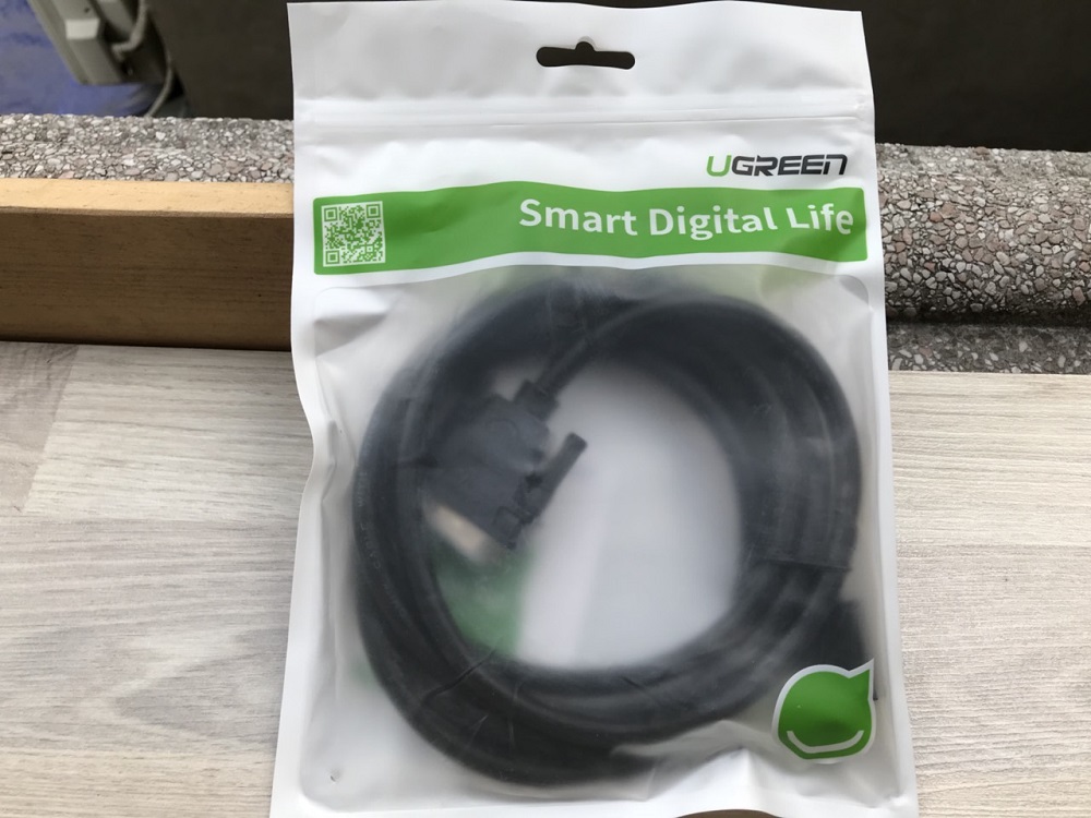 new - Cáp chuyển đổi HDMI to DVI 24+1 dài 1m HD106 Ugreen 30116