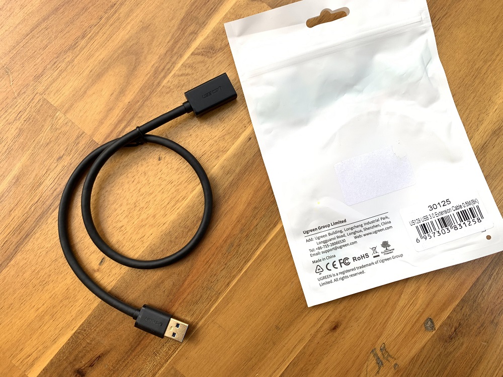 new - Cáp nối dài USB 3.0 dài 0.5M UGREEN - UG-30125 / 40654