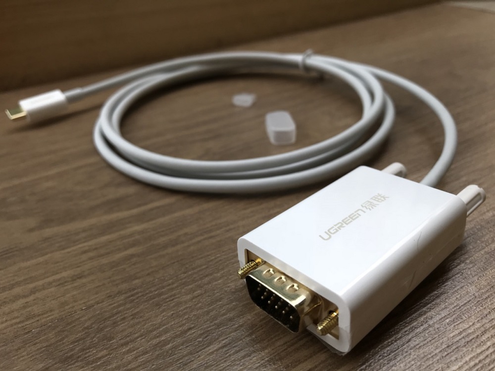 new - Cáp type-C to VGA dài 1,5m Ugreen 30842 cao cấp
