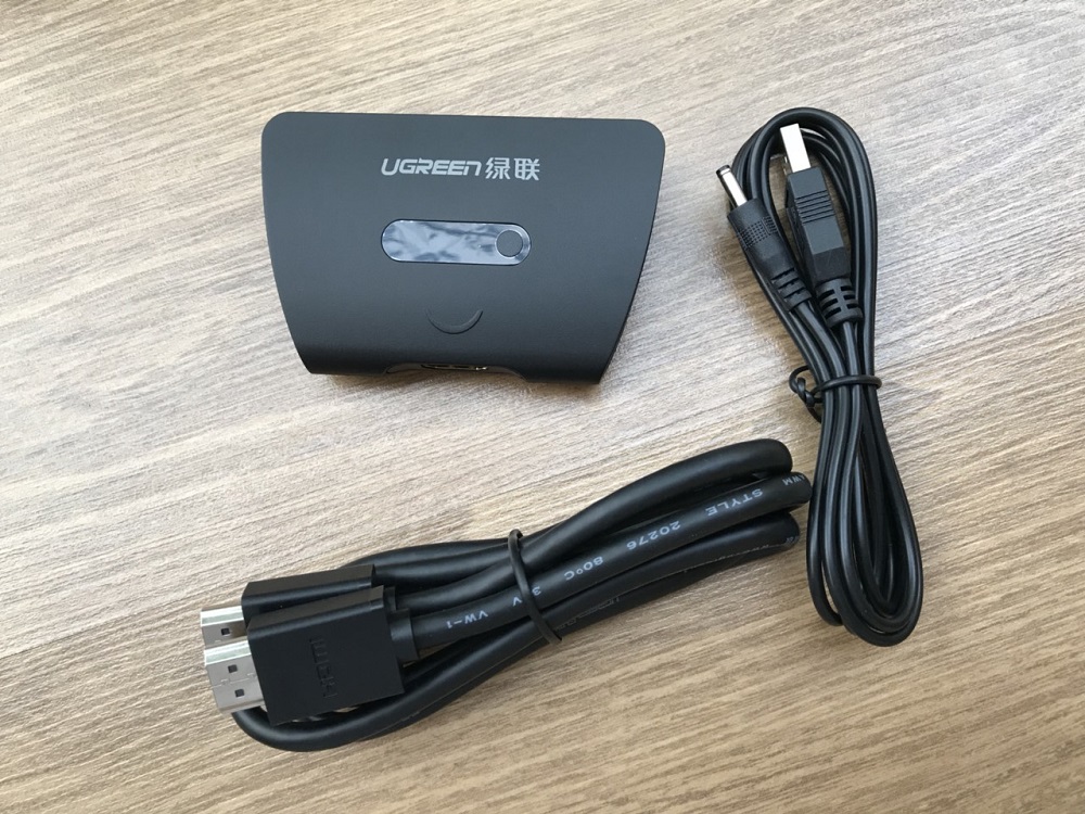 new - Bộ gộp HDMI 3 vào 1 ra Cao cấp Ugreen 40215 Full HD 1080P
