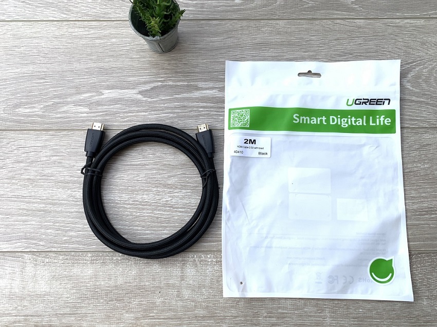 new - Cáp HDMI dài 2m hỗ trợ full HD 4Kx2K chính hãng Ugreen - 40410