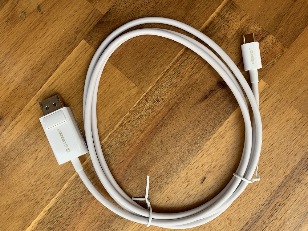 new - Cáp chuyển đổi Type-C to Displayport dài 1,5m Ugreen 40420