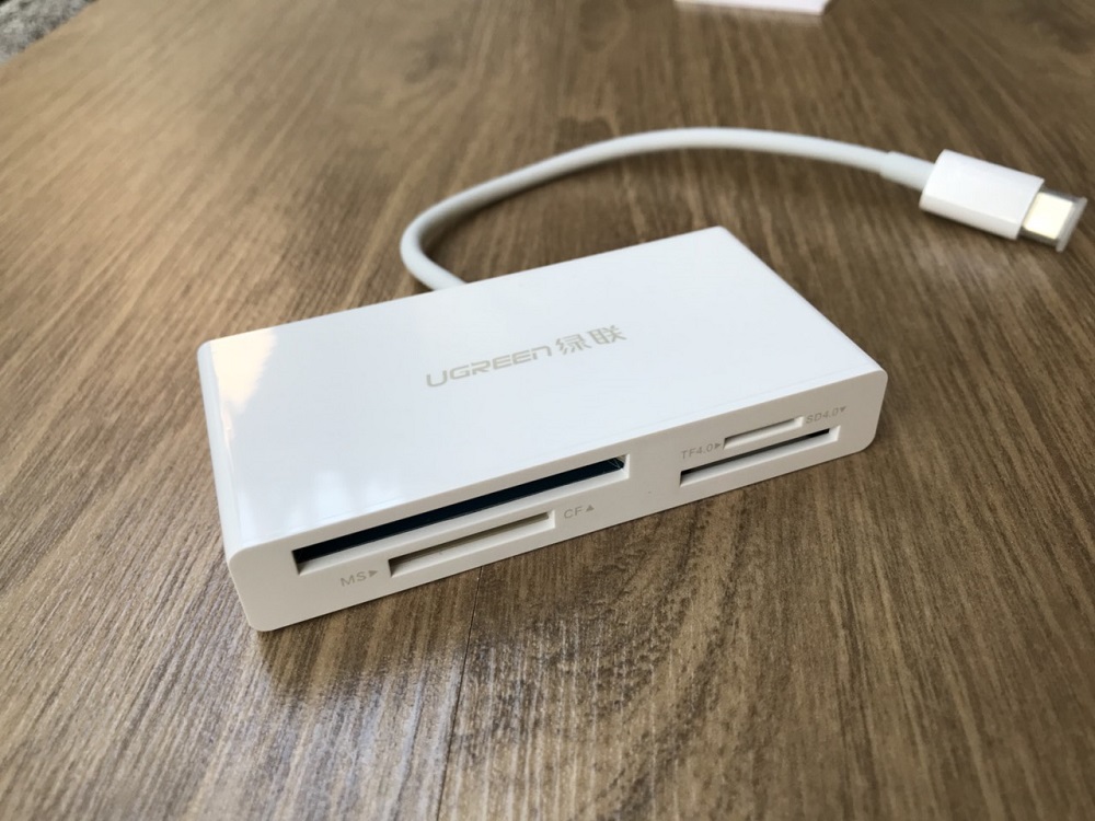 new - Đầu Đọc Thẻ Nhớ USB Type-C Ugreen 40745 Cao Cấp