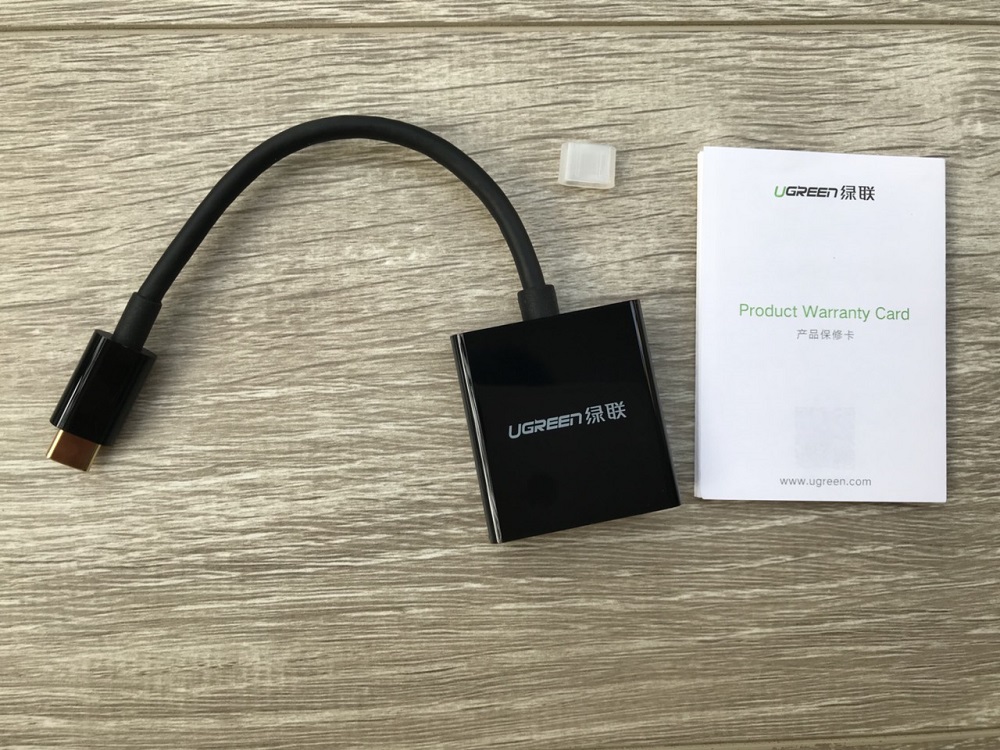 new - Cáp chuyển USB-C to VGA Chính Hãng UGREEN 50250
