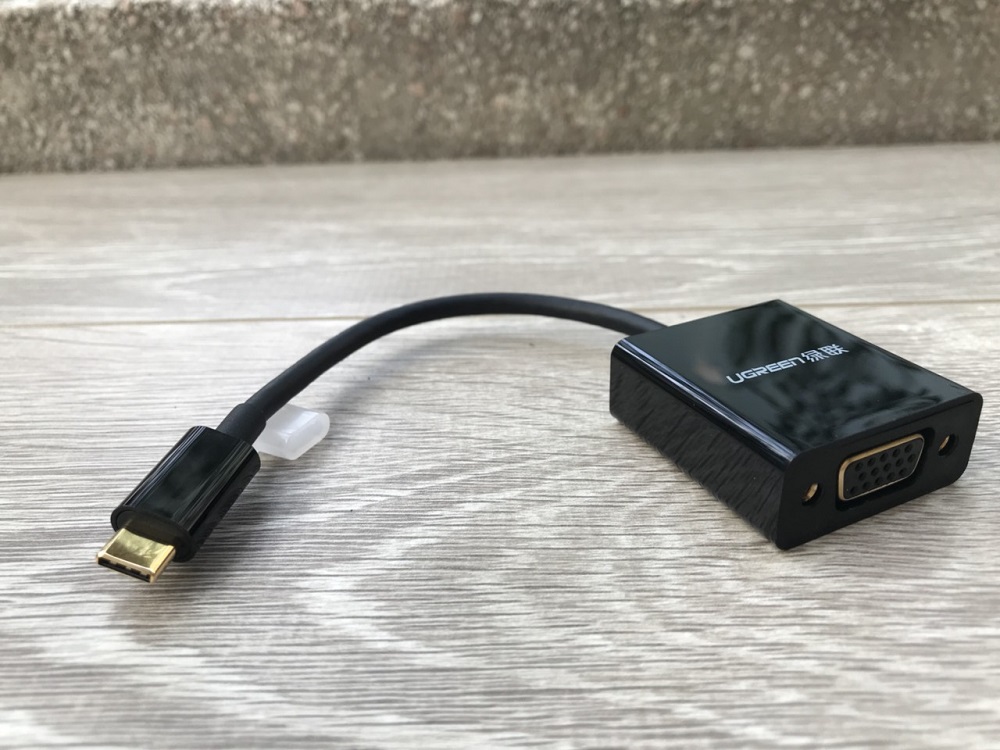 new - Cáp chuyển USB-C to VGA Chính Hãng UGREEN 50250