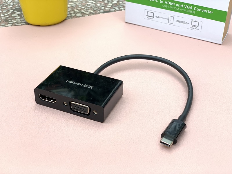 new - Cáp Chuyển Đổi USB Type-C Sang Vga HDMI UGREEN 50251 - UGREEN 50251 CAO CẤP