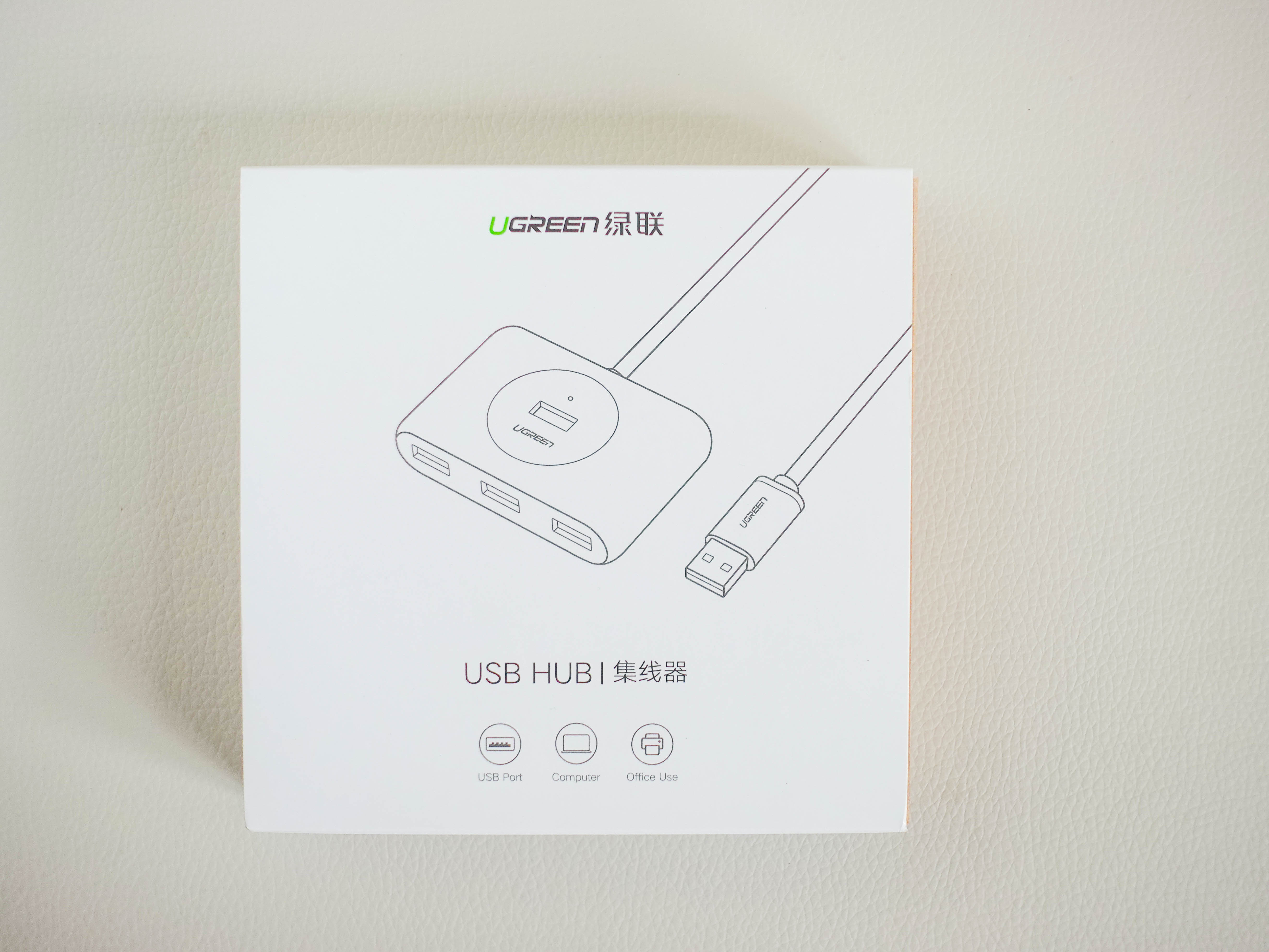 new - Bộ Chia USB 1 Ra 4 Cổng USB Chuẩn 3.0 UGREEN 50263