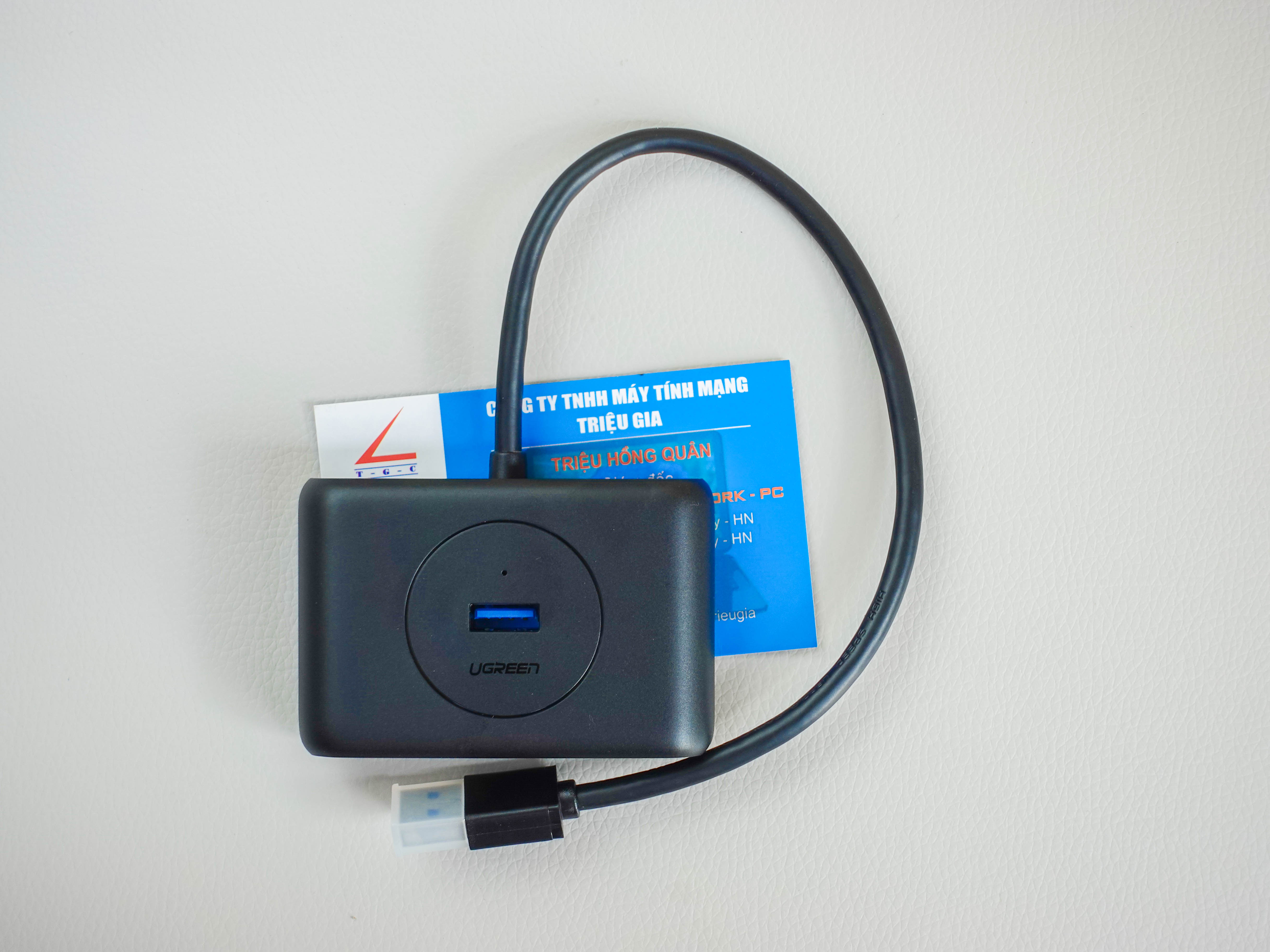 new - Bộ Chia USB 1 Ra 4 Cổng USB Chuẩn 3.0 UGREEN 50263