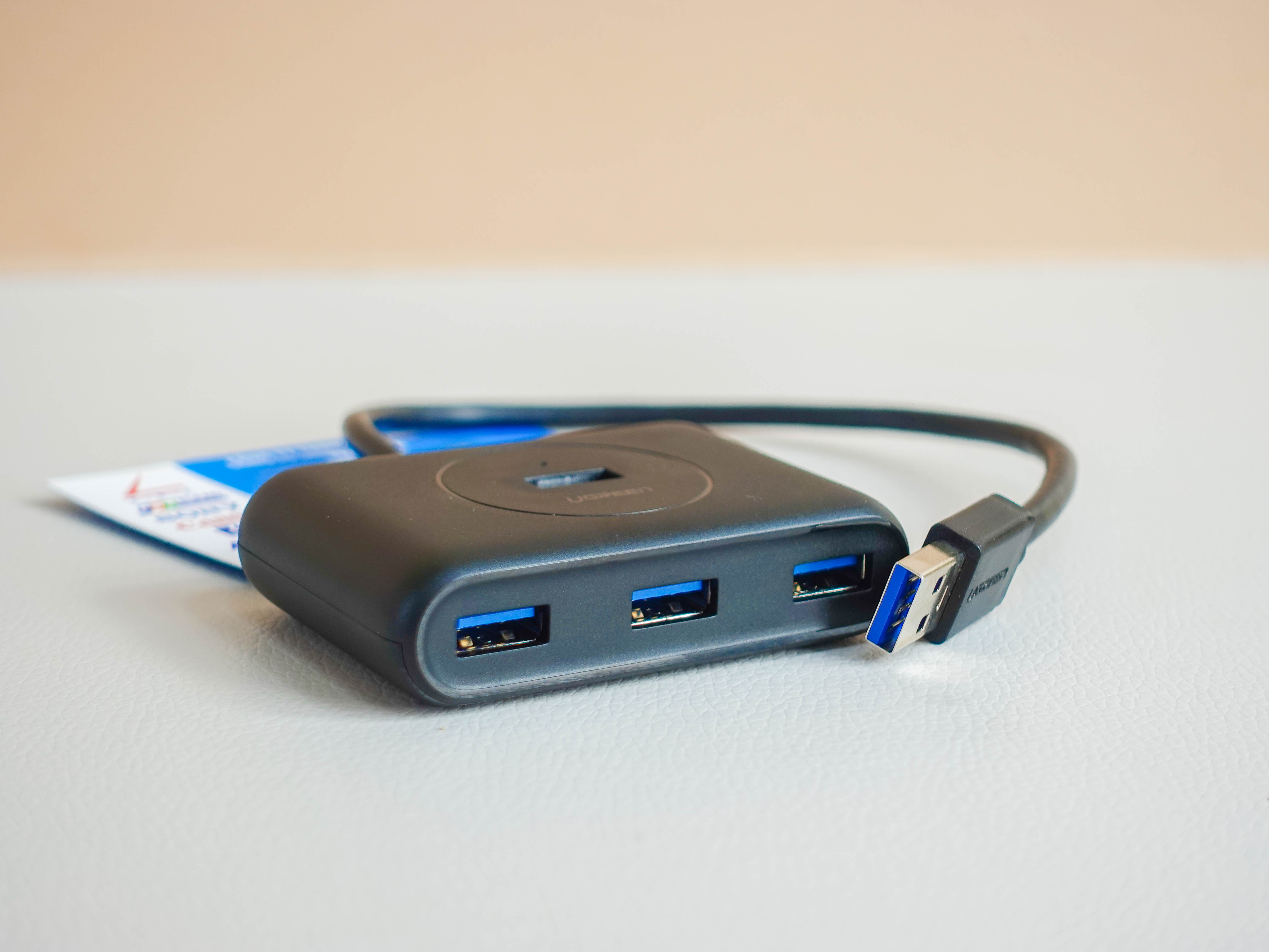 new - Bộ Chia USB 1 Ra 4 Cổng USB Chuẩn 3.0 UGREEN 50263