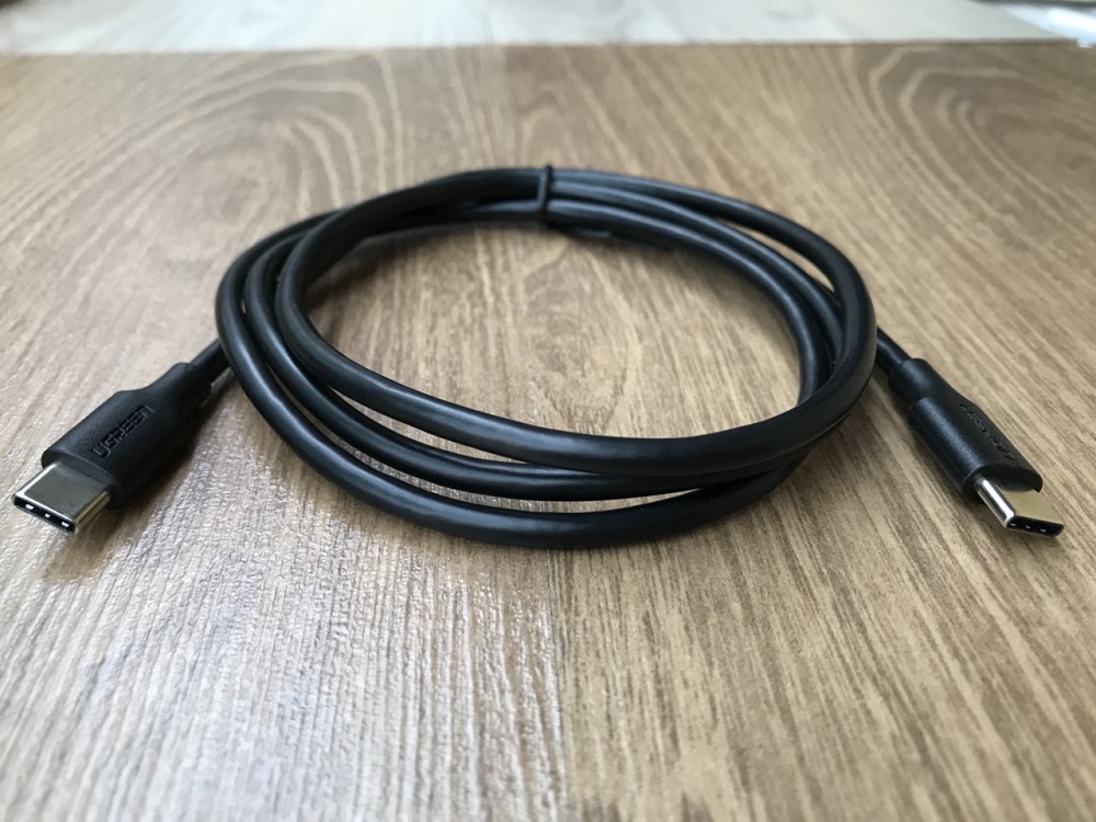 new - Cáp USB Type-C chính hãng Ugreen 50997 (Black, 1M)