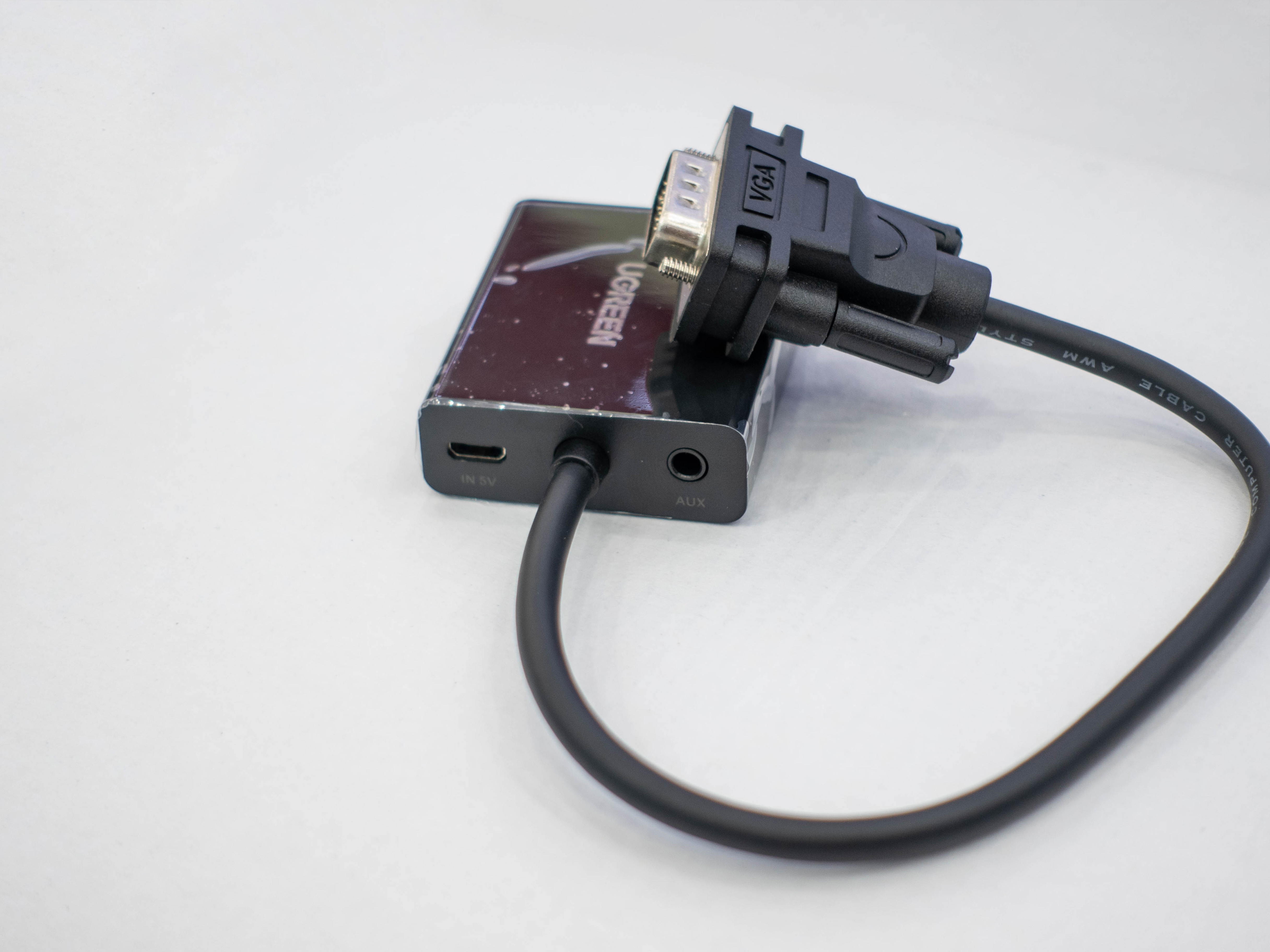Bộ chuyển đổi VGA sang HDMI + Audio 3.5mm UGREEN 60814