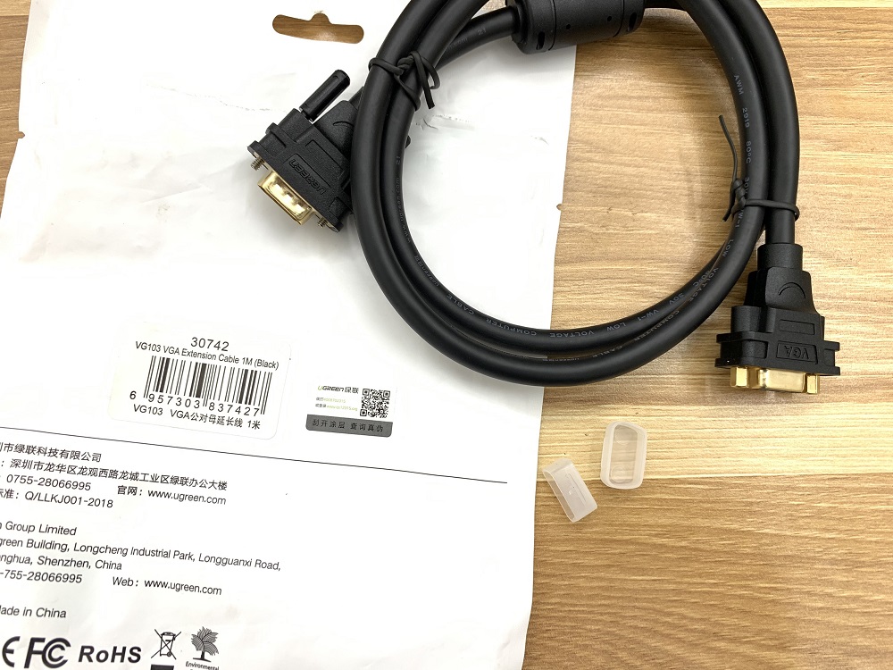 new - Cáp nối dài VGA 1m Chính hãng Ugreen - 30742